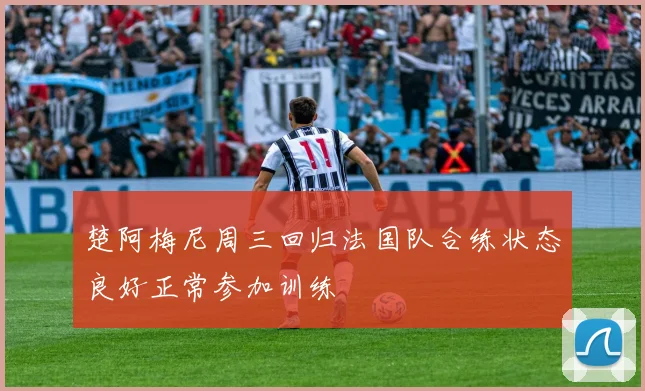 楚阿梅尼周三回归法国队合练状态良好正常参加训练